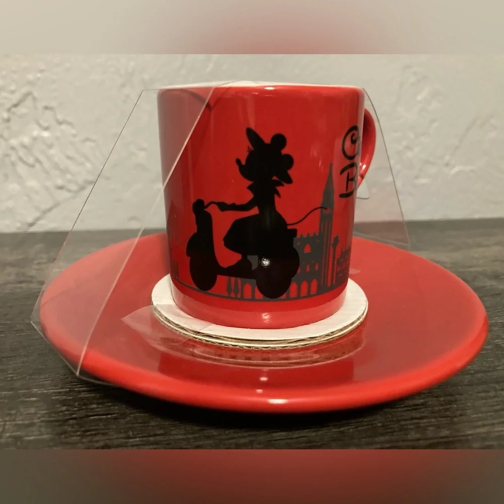 Minnie Mouse Italy 🇮🇹 Ciao Bella Expresso set - Picture 7 of 11